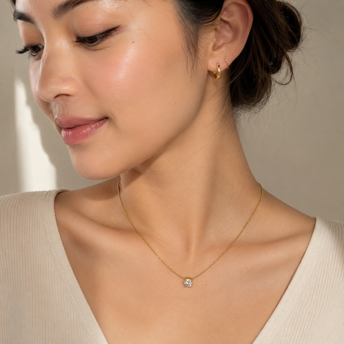 THE CRYSTAL™ Solitaire Necklace