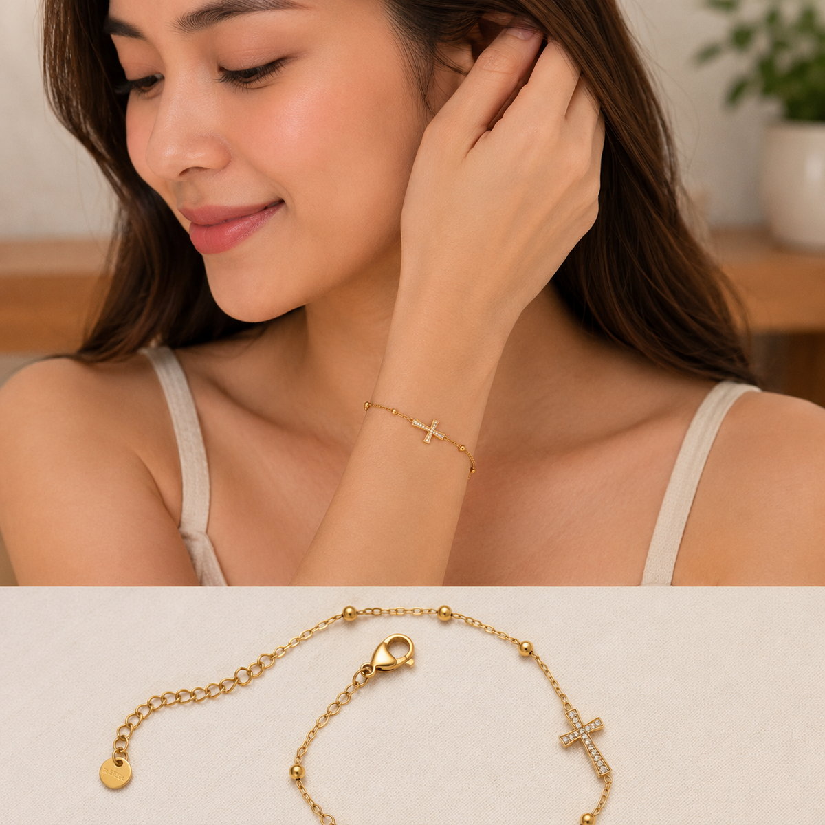 THE MARSEILLE™ Cross Bracelet
